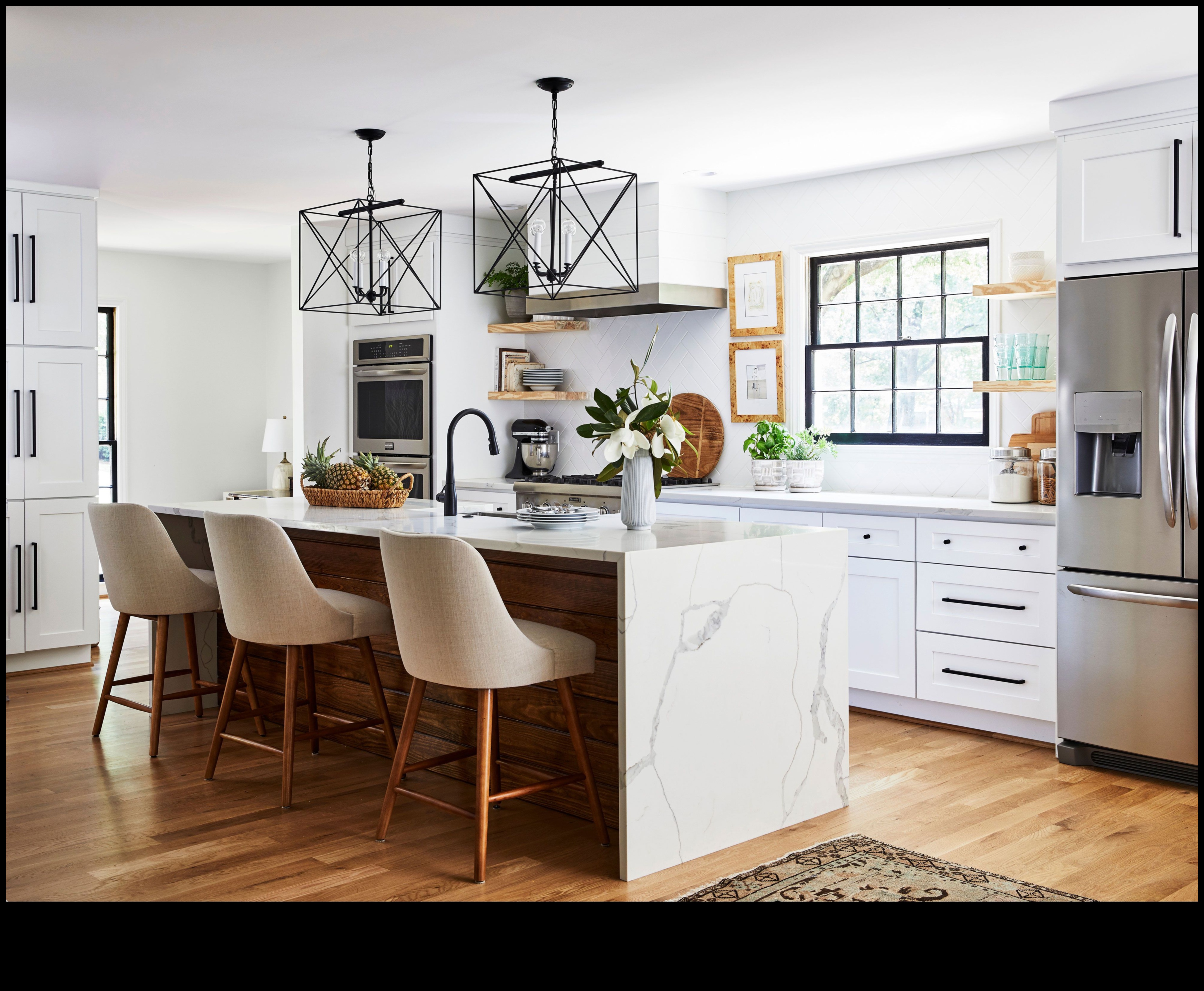 Vai varat ieteikt veidus, kā panākt piekrastes virtuves dekoru ar budžetu?