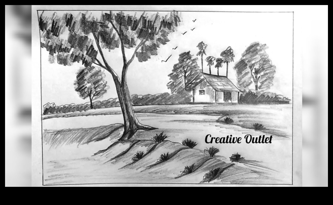 Zīmēšanas maģija: paņēmieni burvīgas zīmuļu mākslas radīšanai