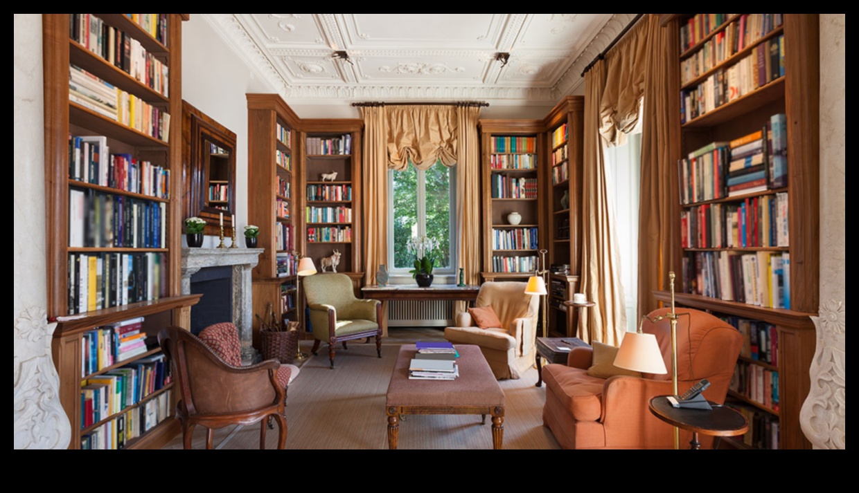 Padomi stilīgas mājas bibliotēkas izveidei