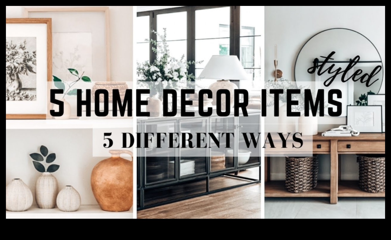 5 noskaidrojamas dekorēšanas koncepcijas, lai uzlabotu jūsu mājas stilu