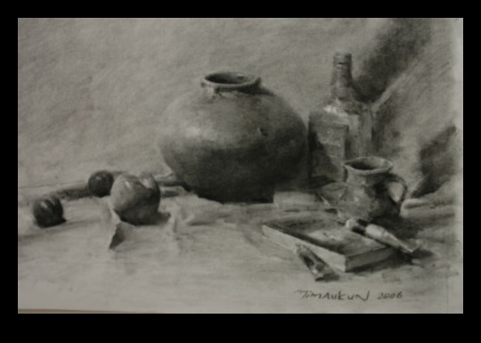 Ogļu reālisms: paņēmieni, lai iegūtu dzīvīgu detaļu